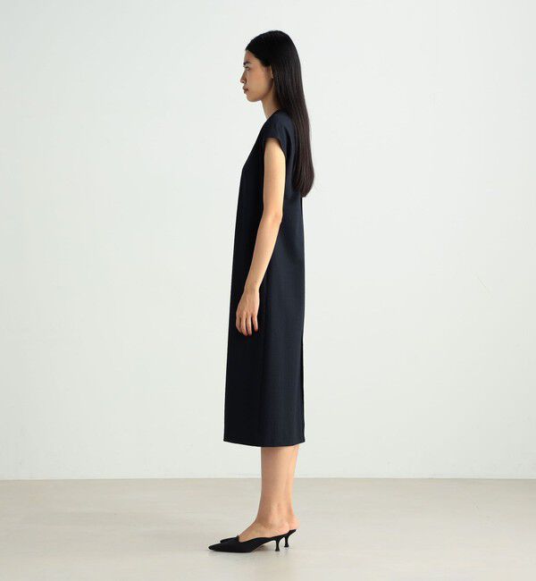 BACCA「シアサッカー ミドルワンピース」|ワンピース|