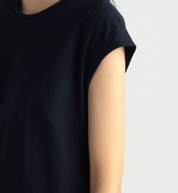 BACCA「シアサッカー ミドルワンピース」|ワンピース|