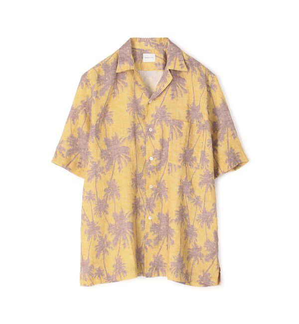 TOMORROWLAND BUYING WEAR「BAGUTTA NAWMAVI EMK リネン オープンカラーシャツ」|シャツ・ブラウス|26 オレンジ系