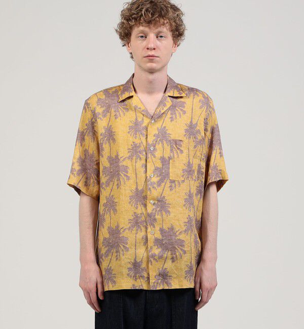 TOMORROWLAND BUYING WEAR「BAGUTTA NAWMAVI EMK リネン オープンカラーシャツ」|シャツ・ブラウス|