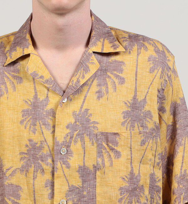 TOMORROWLAND BUYING WEAR「BAGUTTA NAWMAVI EMK リネン オープンカラーシャツ」|シャツ・ブラウス|