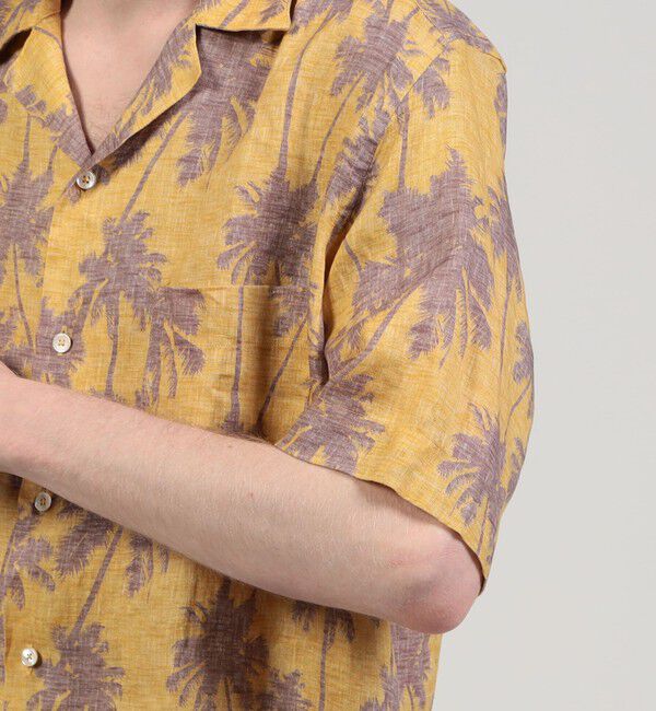 TOMORROWLAND BUYING WEAR「BAGUTTA NAWMAVI EMK リネン オープンカラーシャツ」|シャツ・ブラウス|