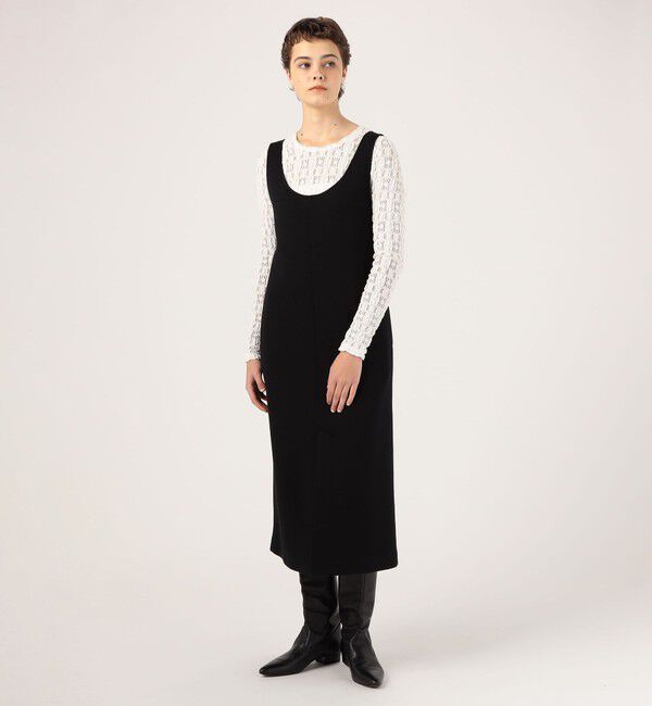 MACPHEE「【WEB限定】エアークッション ジャンパースカート」|ジャンパースカート|