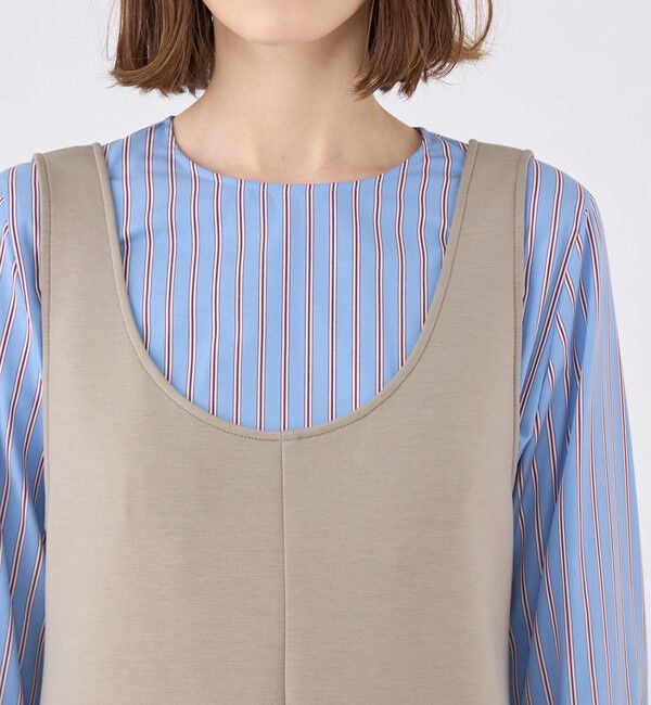 MACPHEE「【WEB限定】エアークッション ジャンパースカート」|ジャンパースカート|