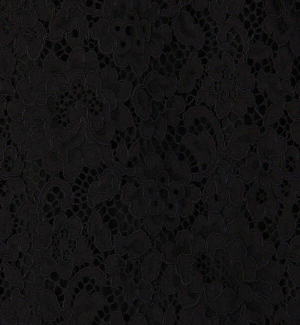 Ballsey「フラワーコードレース ペンシルタイトスカート」|タイト|