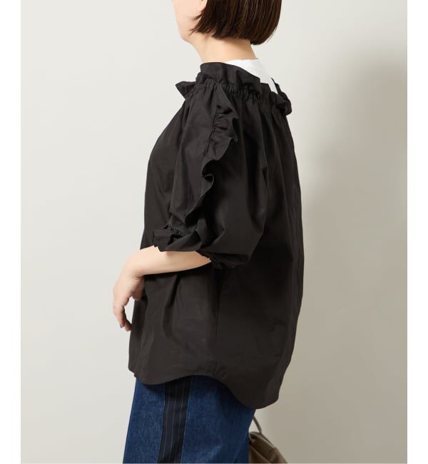  「オフショルダーフリルブラウス」|シャツ・ブラウス|