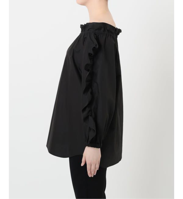  「オフショルダーフリルブラウス」|シャツ・ブラウス|