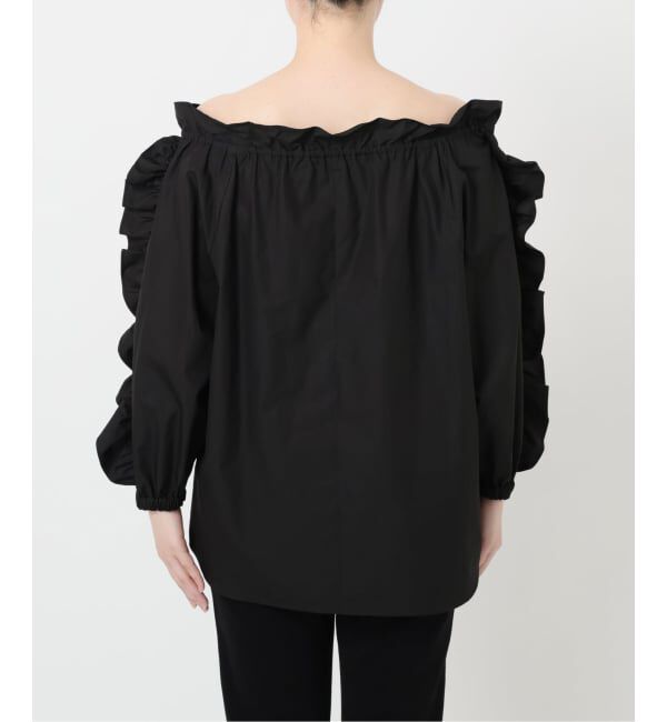 「オフショルダーフリルブラウス」|シャツ・ブラウス|