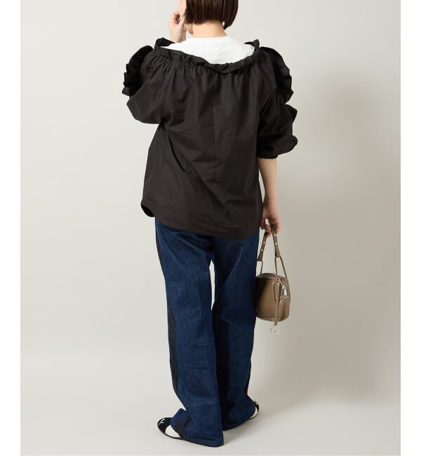  「オフショルダーフリルブラウス」|シャツ・ブラウス|