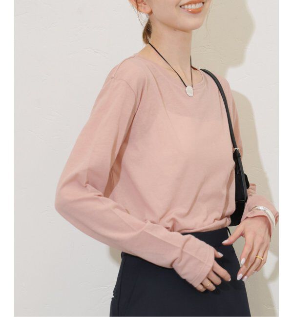 JOURNAL STANDARD「《追加2》クルーネックシアーロングTシャツ」|Tシャツ・カットソー|