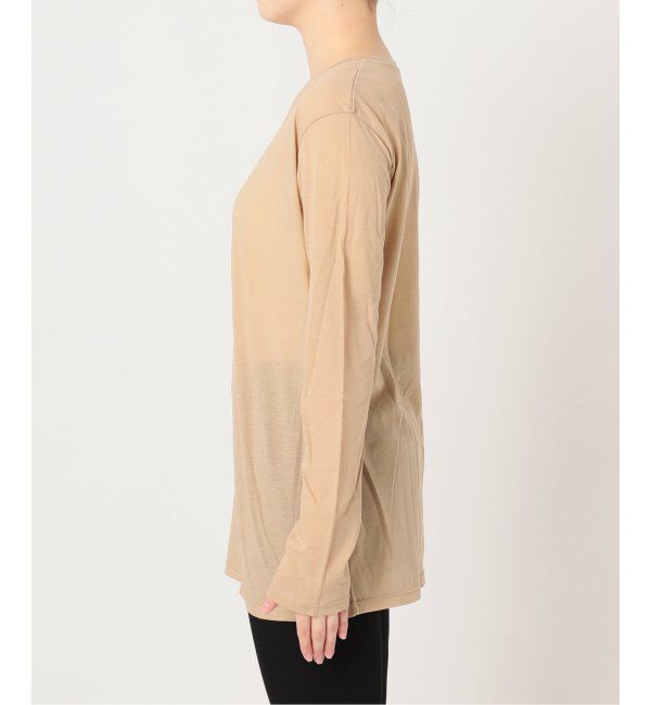 JOURNAL STANDARD「《追加2》クルーネックシアーロングTシャツ」|Tシャツ・カットソー|