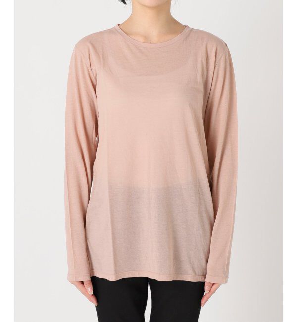 JOURNAL STANDARD「《追加2》クルーネックシアーロングTシャツ」|Tシャツ・カットソー|