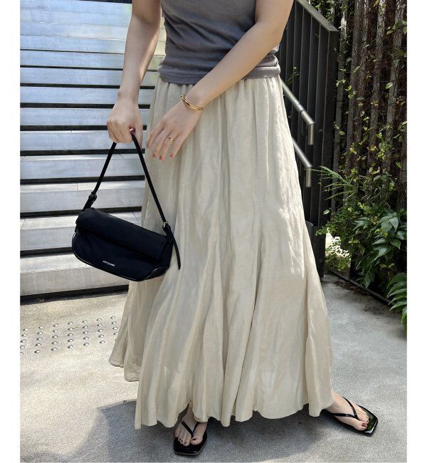 JOURNAL STANDARD「《WEB限定追加2》シアーレーヨンリネンスカート」|スカート|