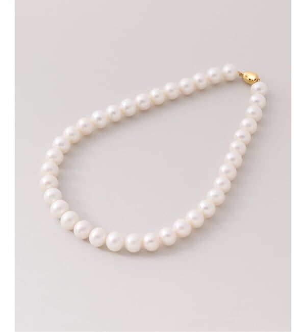 Lilas by Spick&Span「《追加》エシカル淡水ポテトパールネックレス10mm40cm SV」|ネックレス|