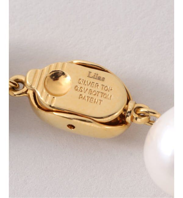 Lilas by Spick&Span「《追加》エシカル淡水ポテトパールネックレス10mm40cm SV」|ネックレス|