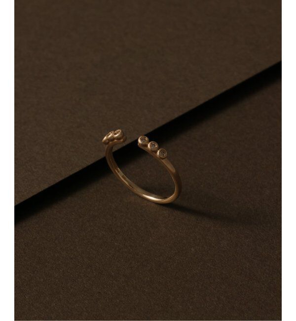 Lilas by Spick&Span「ブラウンダイヤCリング K10」|リング|