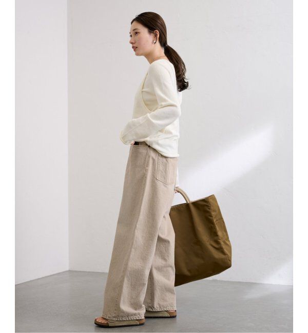 FRAMeWORK「ブリーチデニムイージーパンツ」|デニム|