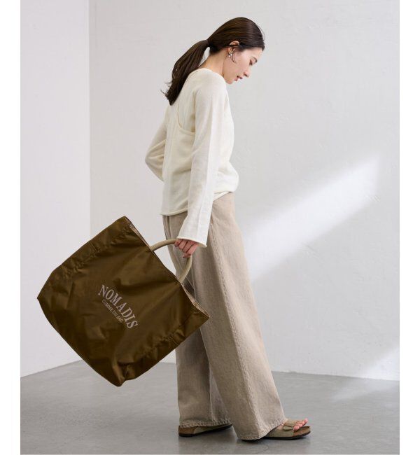 FRAMeWORK「ブリーチデニムイージーパンツ」|デニム|