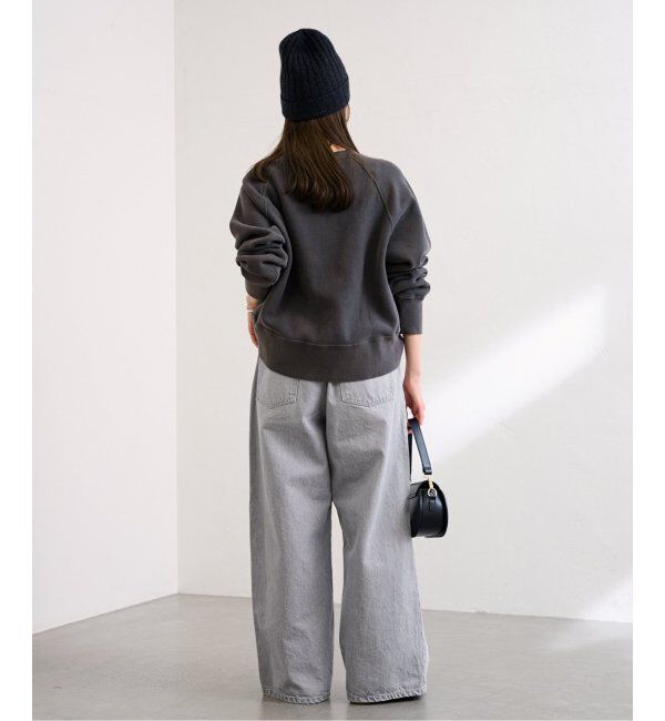 FRAMeWORK「ブリーチデニムイージーパンツ」|デニム|