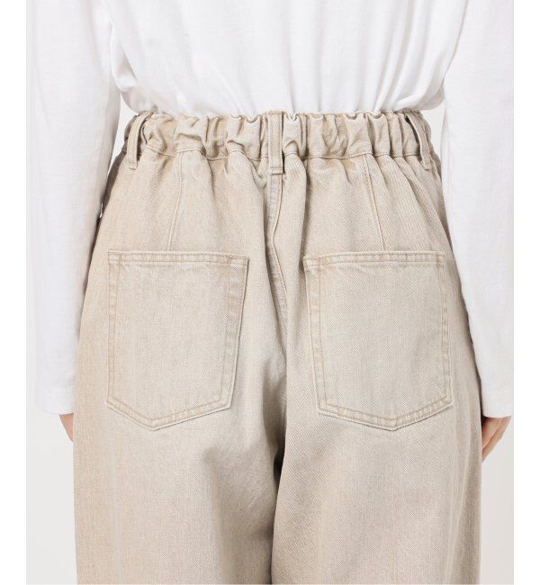 FRAMeWORK「ブリーチデニムイージーパンツ」|デニム|