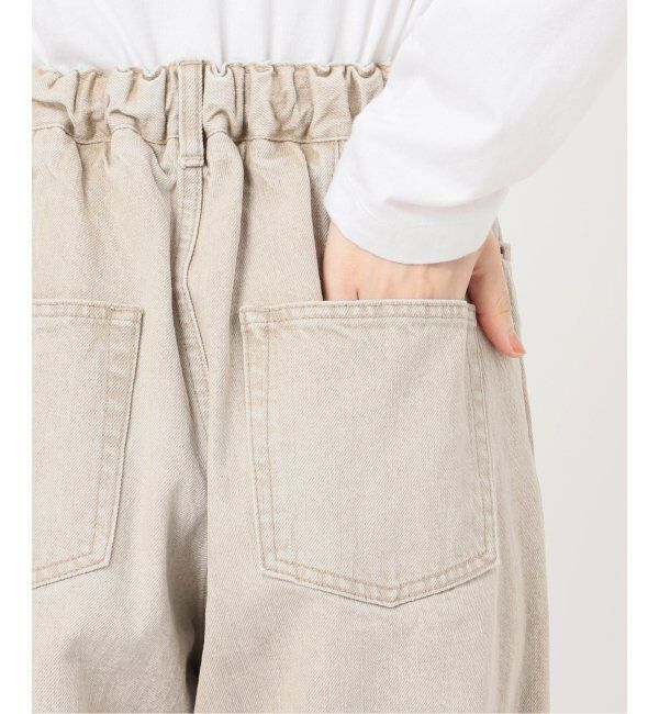 FRAMeWORK「ブリーチデニムイージーパンツ」|デニム|