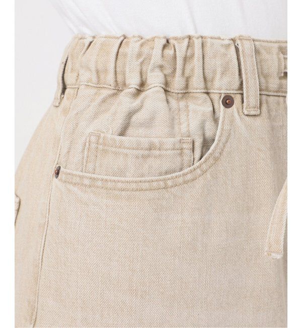 FRAMeWORK「ブリーチデニムイージーパンツ」|デニム|