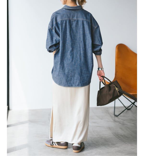 Spick and Span「Levi&rsquo;s/リーバイス 別注SMU LS ZANDT CROPPED SHIRT」|シャツ・ブラウス|