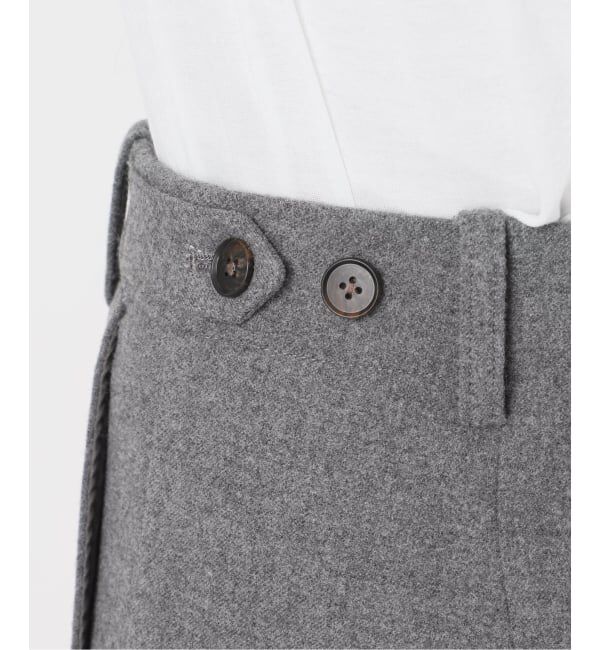 Spick and Span「《手洗い可 / 追加》起毛タックテーパードパンツ」|スラックス|