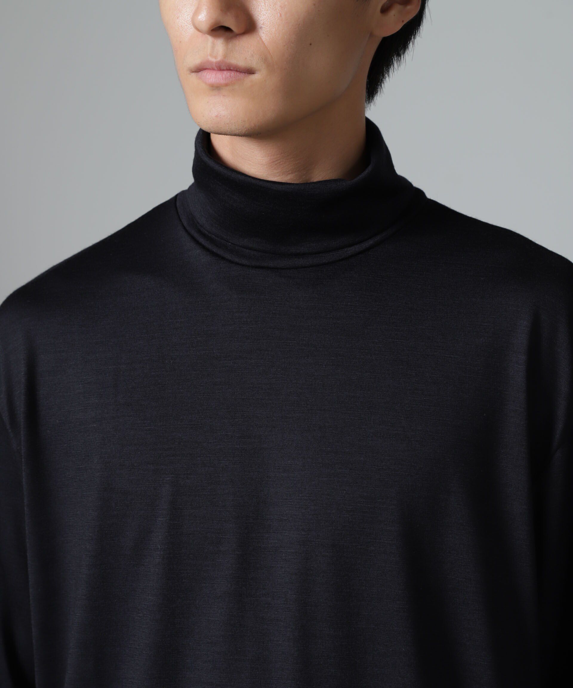 nano･universe「「100%ウォッシャブルウール」タートルネック」|Tシャツ・カットソー|