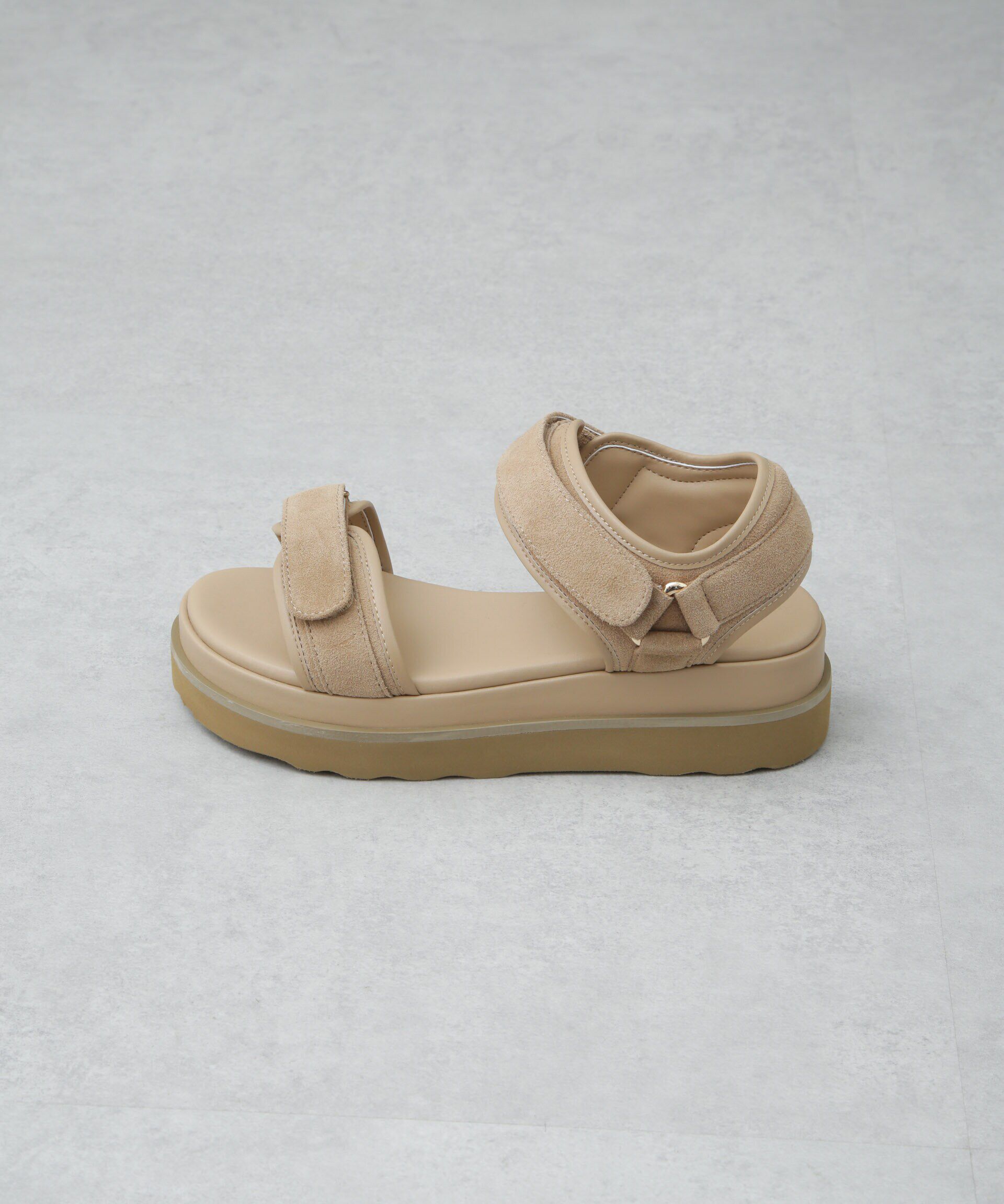 nano･universe「MOHI/スエードストラップサンダル」|サンダル|