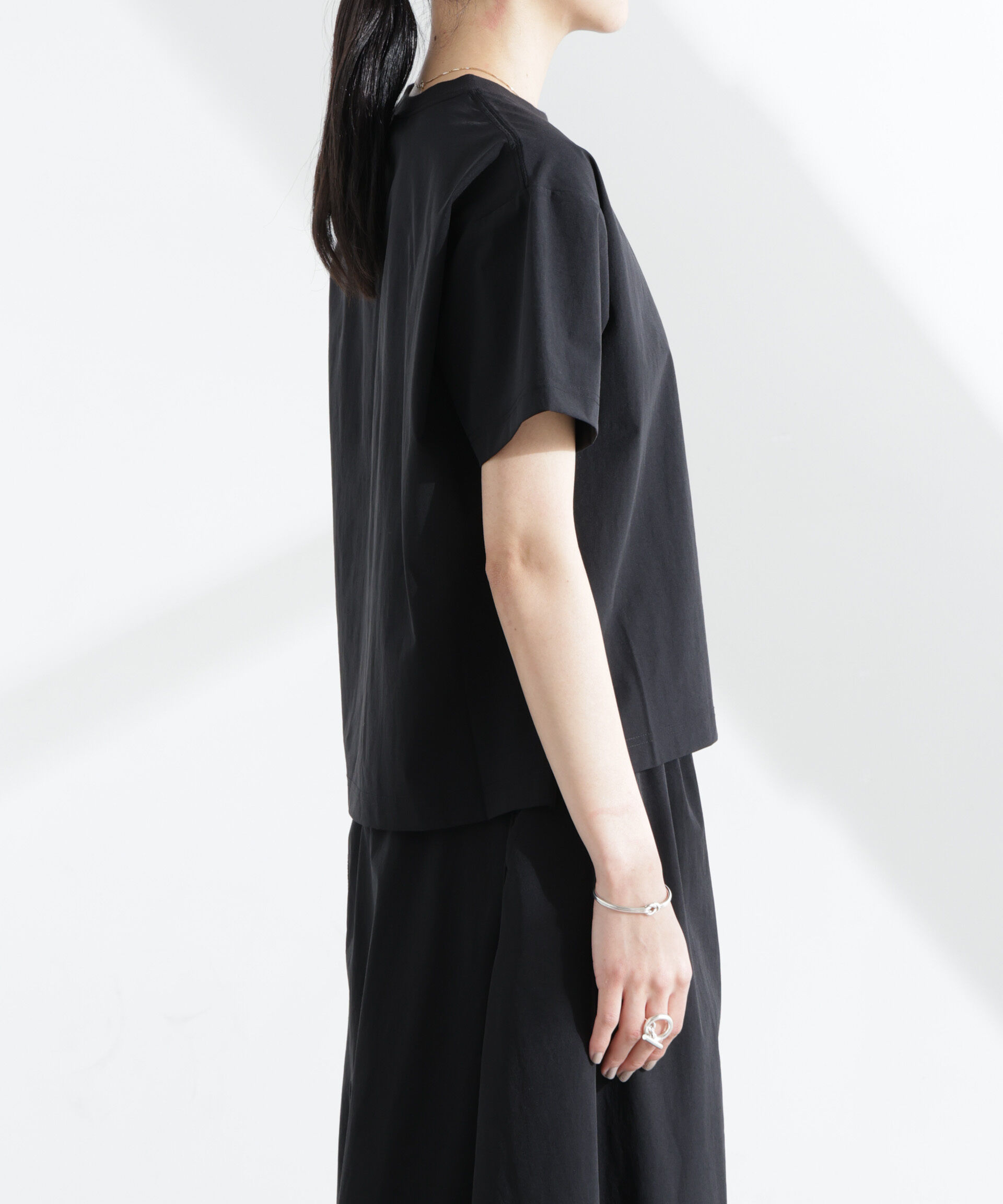 nano･universe「THOUSAND MILE/ショートスリーブTシャツ スカートセット」|スカート|