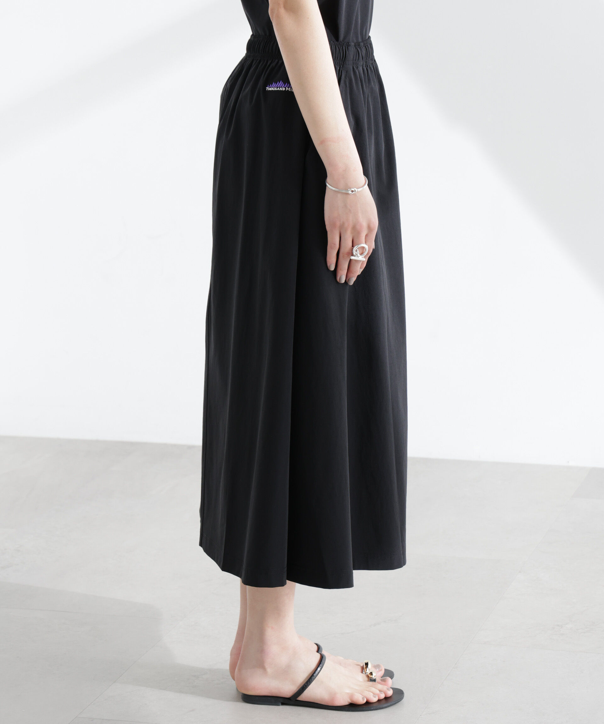 nano･universe「THOUSAND MILE/ショートスリーブTシャツ スカートセット」|スカート|