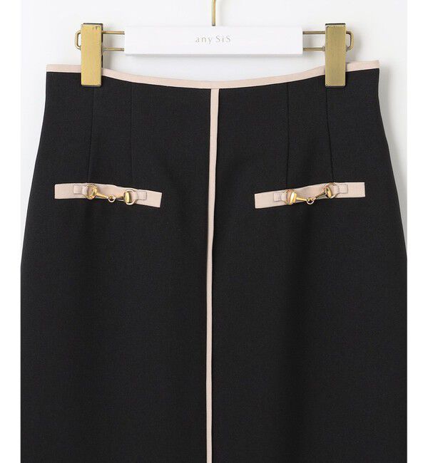 ANY SIS「【全方位 好印象】フェミニンブラウス&times;ビットタイトスカート セット」|スーツ|