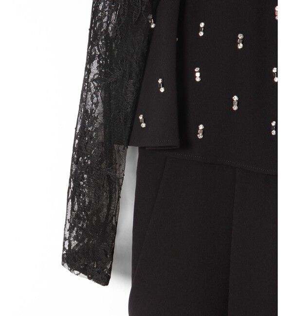 Diagram「刺繍ワイドサロペット」|オールインワン|