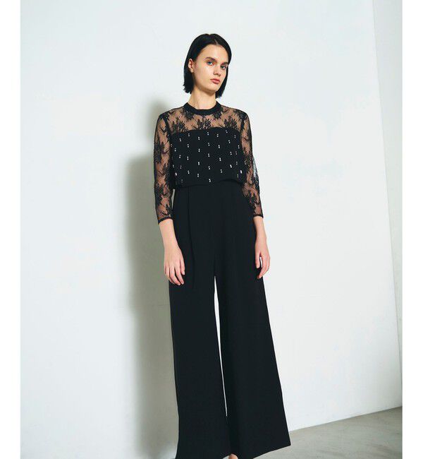 Diagram「刺繍ワイドサロペット」|オールインワン|