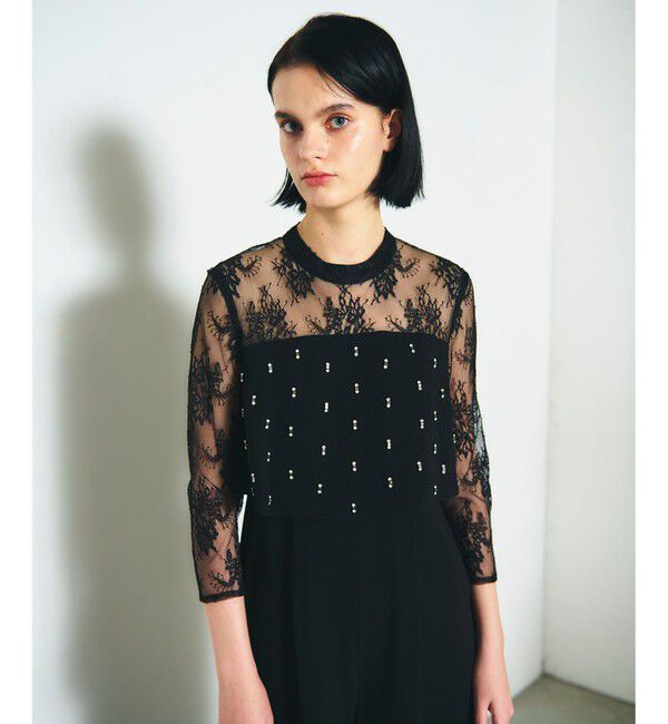 Diagram「刺繍ワイドサロペット」|オールインワン|