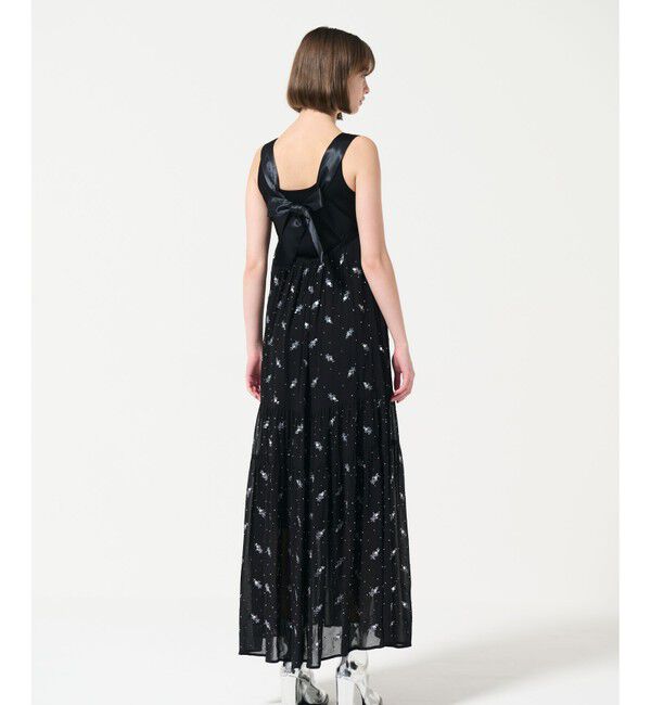 GRACE CONTINENTAL「フラワー刺繍ノースリーブワンピース」|ワンピース|