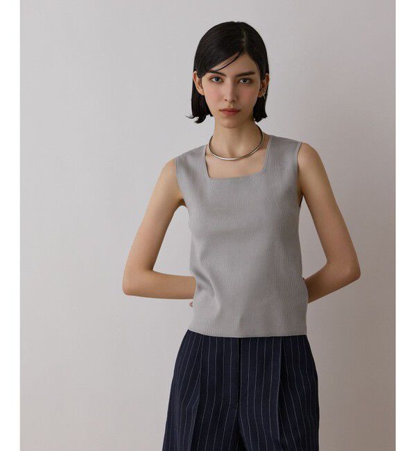 Diagram「ブライトニットノースリーブ」|その他|グレー