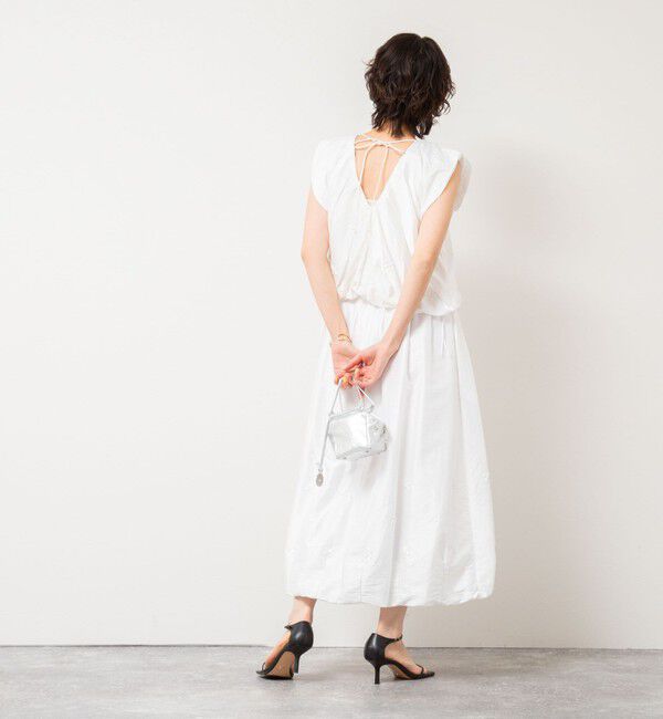 NOLLEY'S sophi「【MARILYN MOON/マリリーンムーン】beads motif taffeta balloon blouse」|シャツ・ブラウス|