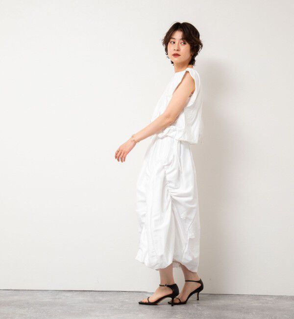 NOLLEY'S sophi「【MARILYN MOON/マリリーンムーン】beads motif taffeta balloon blouse」|シャツ・ブラウス|