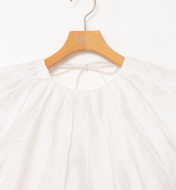 NOLLEY'S sophi「【MARILYN MOON/マリリーンムーン】beads motif taffeta balloon blouse」|シャツ・ブラウス|