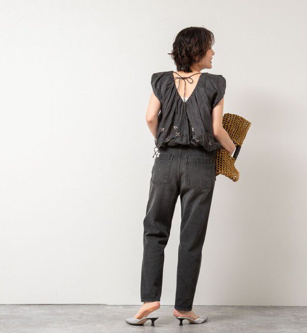 NOLLEY'S sophi「【MARILYN MOON/マリリーンムーン】beads motif taffeta balloon blouse」|シャツ・ブラウス|