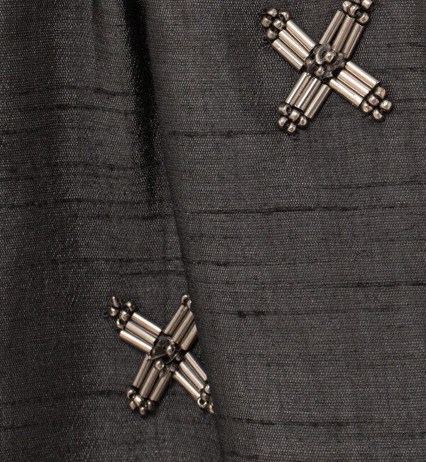 NOLLEY'S sophi「【MARILYN MOON/マリリーンムーン】beads motif taffeta balloon blouse」|シャツ・ブラウス|