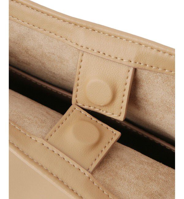 SALON adam et rope'「スプリットレザーミドルトートバッグ/バケットバッグ［WEB限定カラー/チャーム付き］」|ショルダー・メッセンジャー|