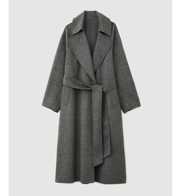 ROPE「ラムウールリバーロングコート【Sサイズフェア対象】」|チェスターコート|