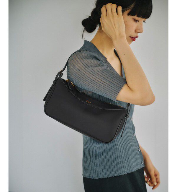 ROPE「【E'POR】C BAG Mini【撥水】【超軽量】」|ハンドバッグ|ブラック(01)