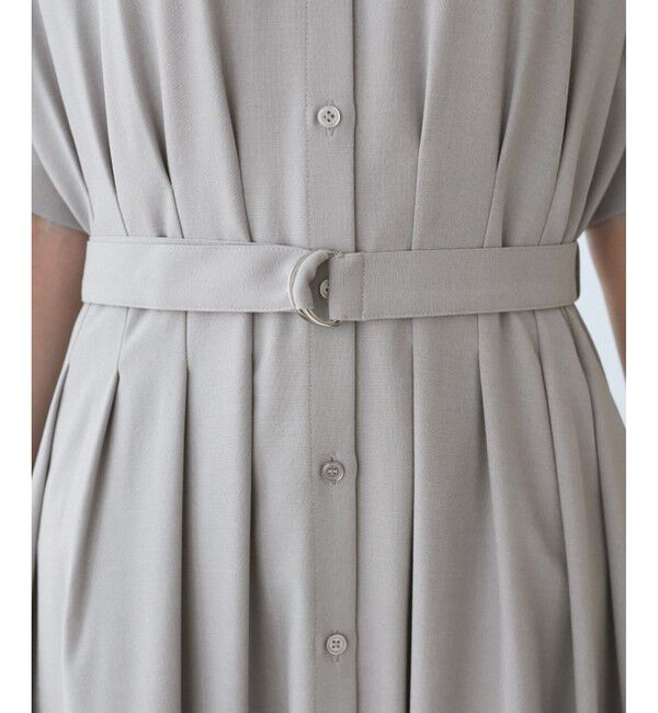 Rope&rsquo;Picnic「【3サイズ展開】シャツコンシャス半袖ワンピース」|ワンピース|