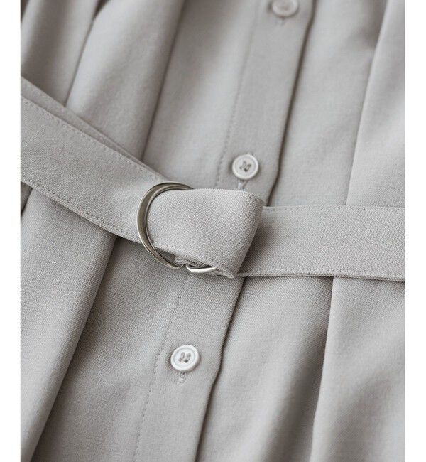 Rope&rsquo;Picnic「【3サイズ展開】シャツコンシャス半袖ワンピース」|ワンピース|