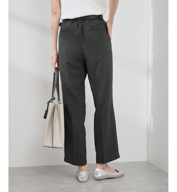 Rope&rsquo;Picnic「【吸水速乾・防シワ】エフォートレスリラックススティックパンツ/通勤・セットアップ対応」|チノ|