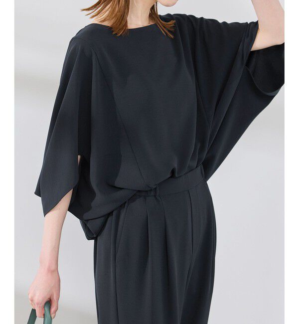 Rope&rsquo;Picnic「【イージーケア】ジョーゼットドルマンブラウス/セットアップ対応」|シャツ・ブラウス|